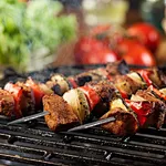 Wooden Handle Barbecue Skewers